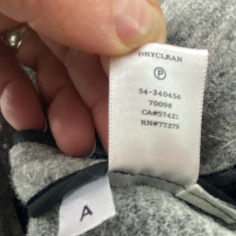 Ann Taylor Wool Blend Zipper Detail and Pockets Moto Jacket Wms sz M - Picture 5 of 15